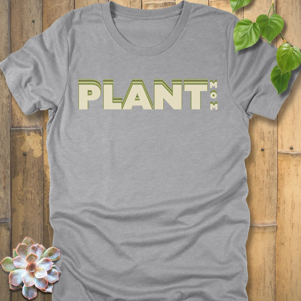 Athletic Heather / S Plant Mom T-Shirt T-Shirt