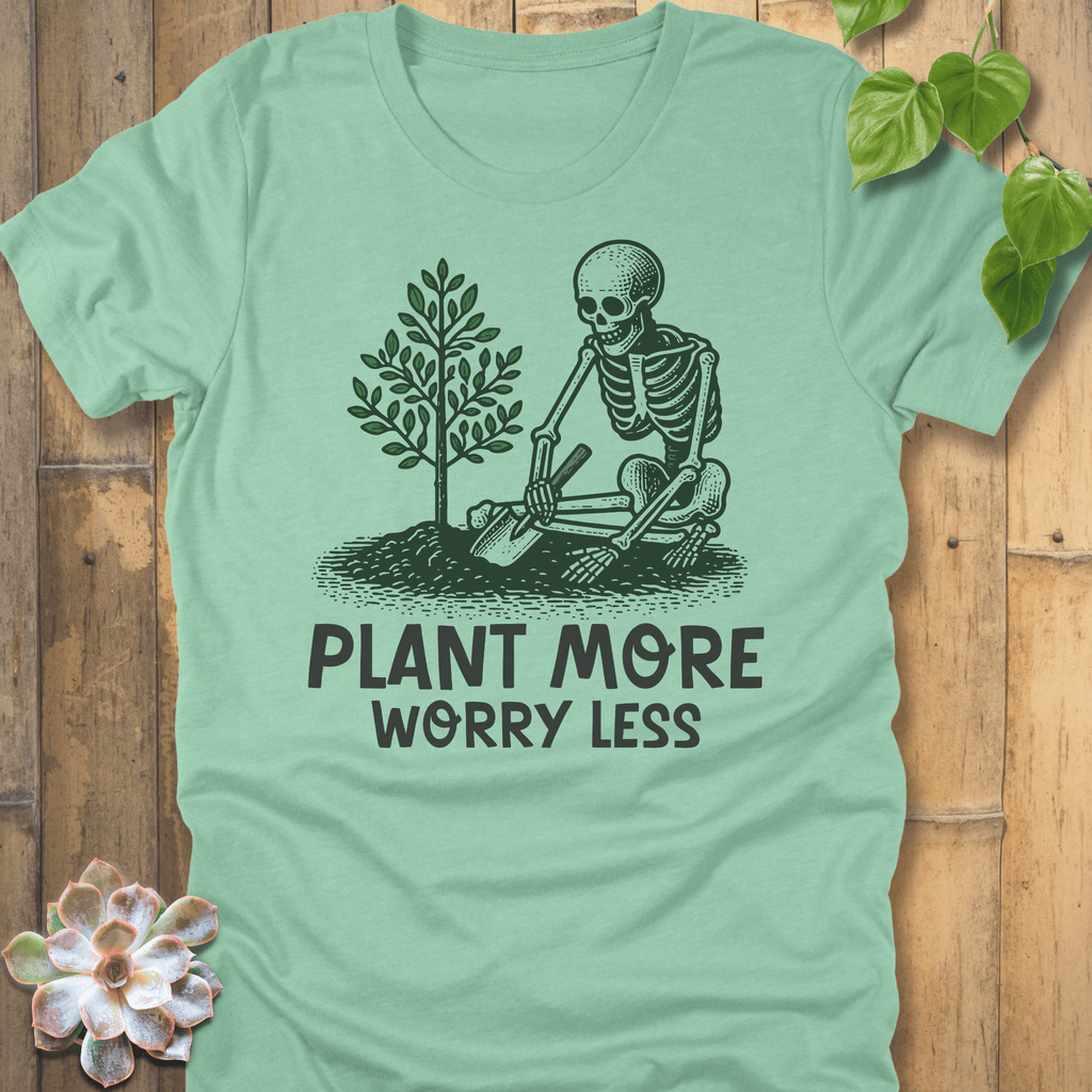 Heather Mint / S Plant More T-shirt T-Shirt