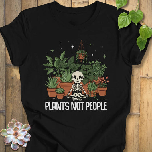 Black / XS Plant Not People T-shirt T-Shirt
