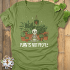 Heather Green / XL Plant Not People T-shirt T-Shirt