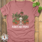 Heather Mauve / S Plant Not People T-shirt T-Shirt