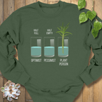 Military Green / S Plant Person Sweatshirt Sweatshirt