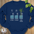 Navy / S Plant Person Sweatshirt Sweatshirt