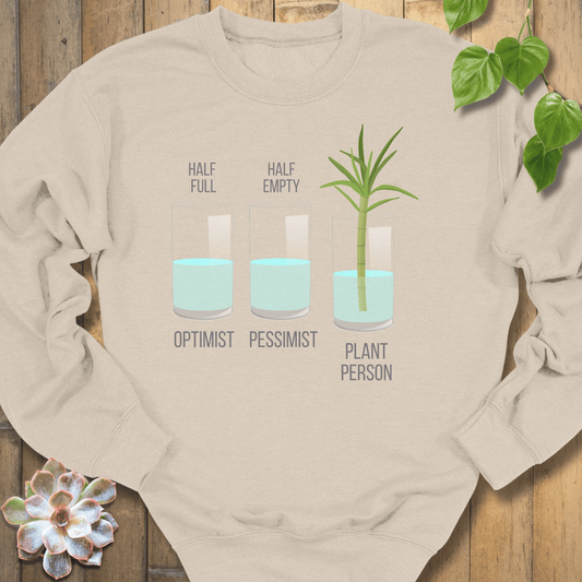 Sand / S Plant Person Sweatshirt Sweatshirt