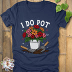 Heather Navy / S Plant Pot T-Shirt T-Shirt