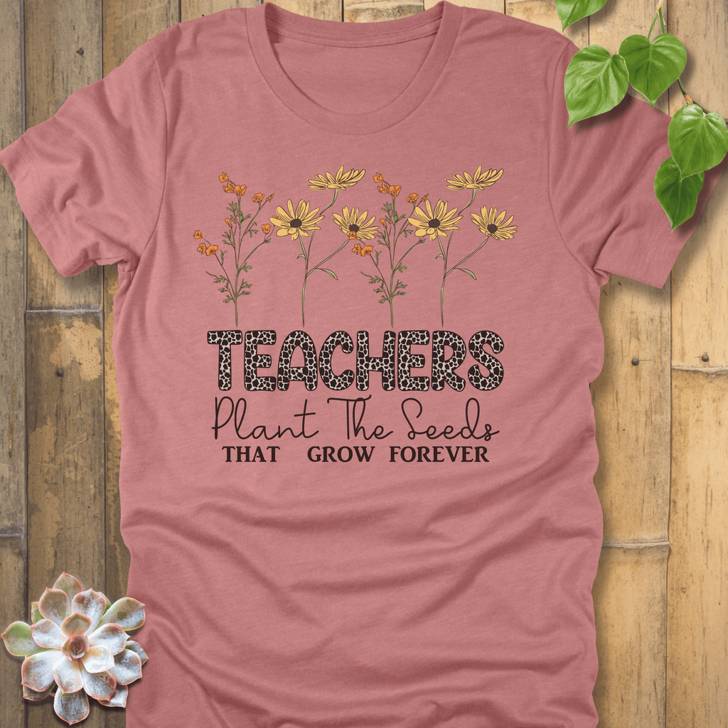 Heather Mauve / S Plant The Seeds T-shirt T-Shirt