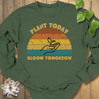 Military Green / S Plant Today Sweatshirt Sweatshirt