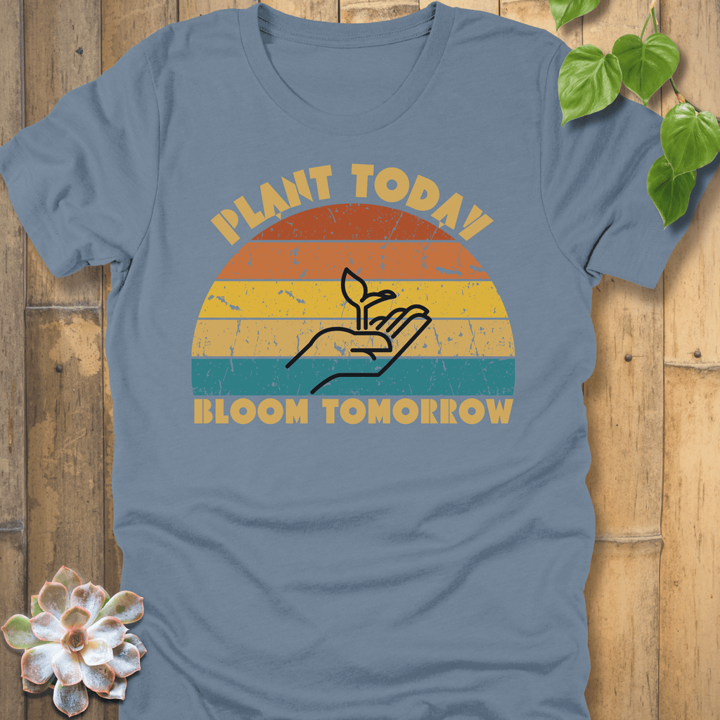 Steel Blue / S Plant Today T-Shirt T-Shirt
