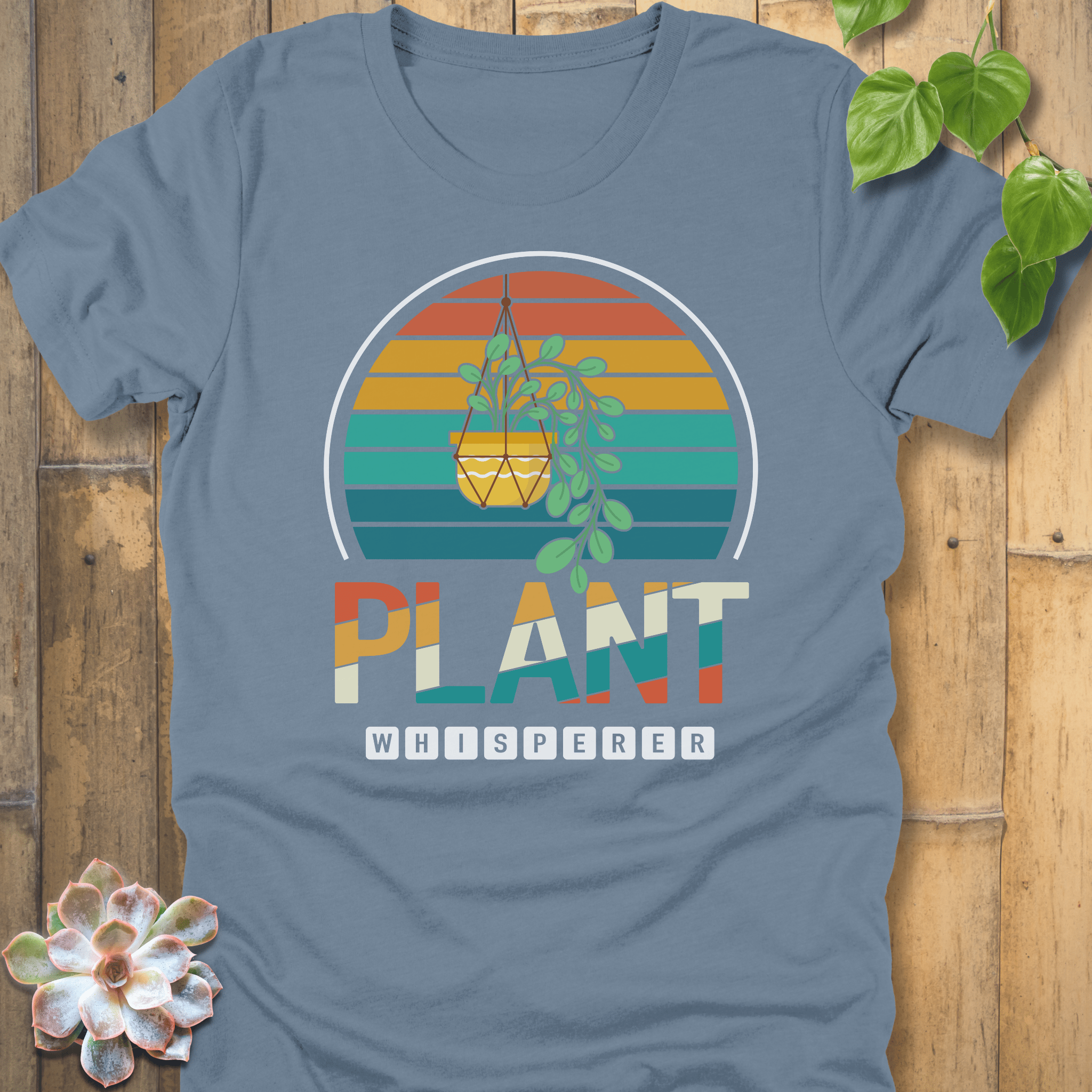 Steel Blue / S Plant Whisperer T-Shirt T-Shirt