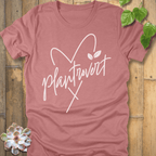 Heather Mauve / S Plantrovert Love T-shirt T-Shirt