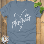 Steel Blue / S Plantrovert Love T-shirt T-Shirt