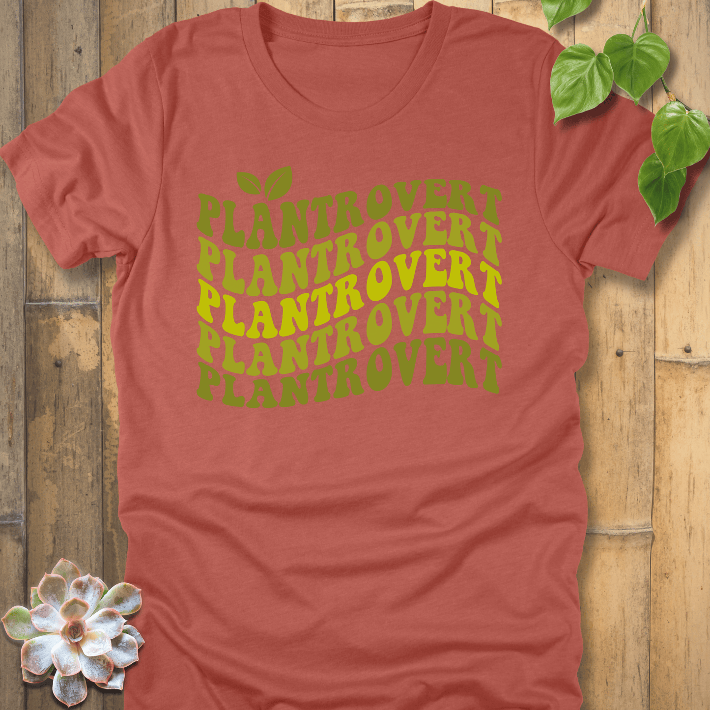 Heather Clay / S Plantrovert T-shirt T-Shirt