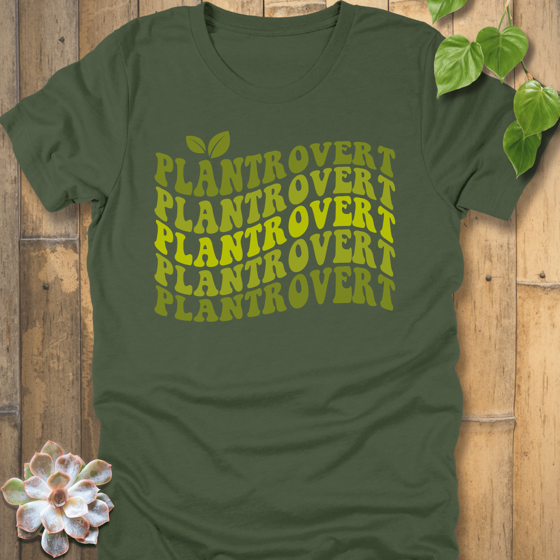Military Green / S Plantrovert T-shirt T-Shirt