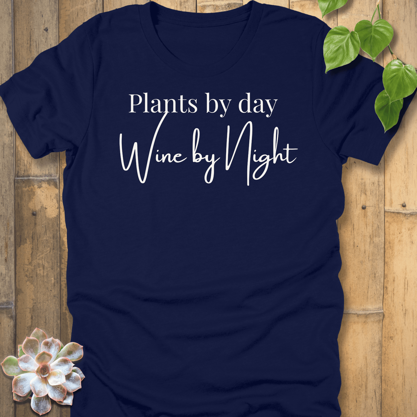 Navy / S Plants by Day T-Shirt T-Shirt