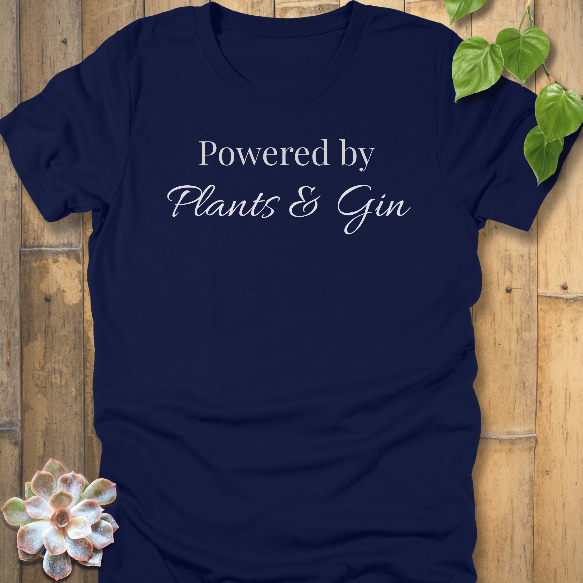 Navy / S Plants & Gin T-Shirt T-Shirt