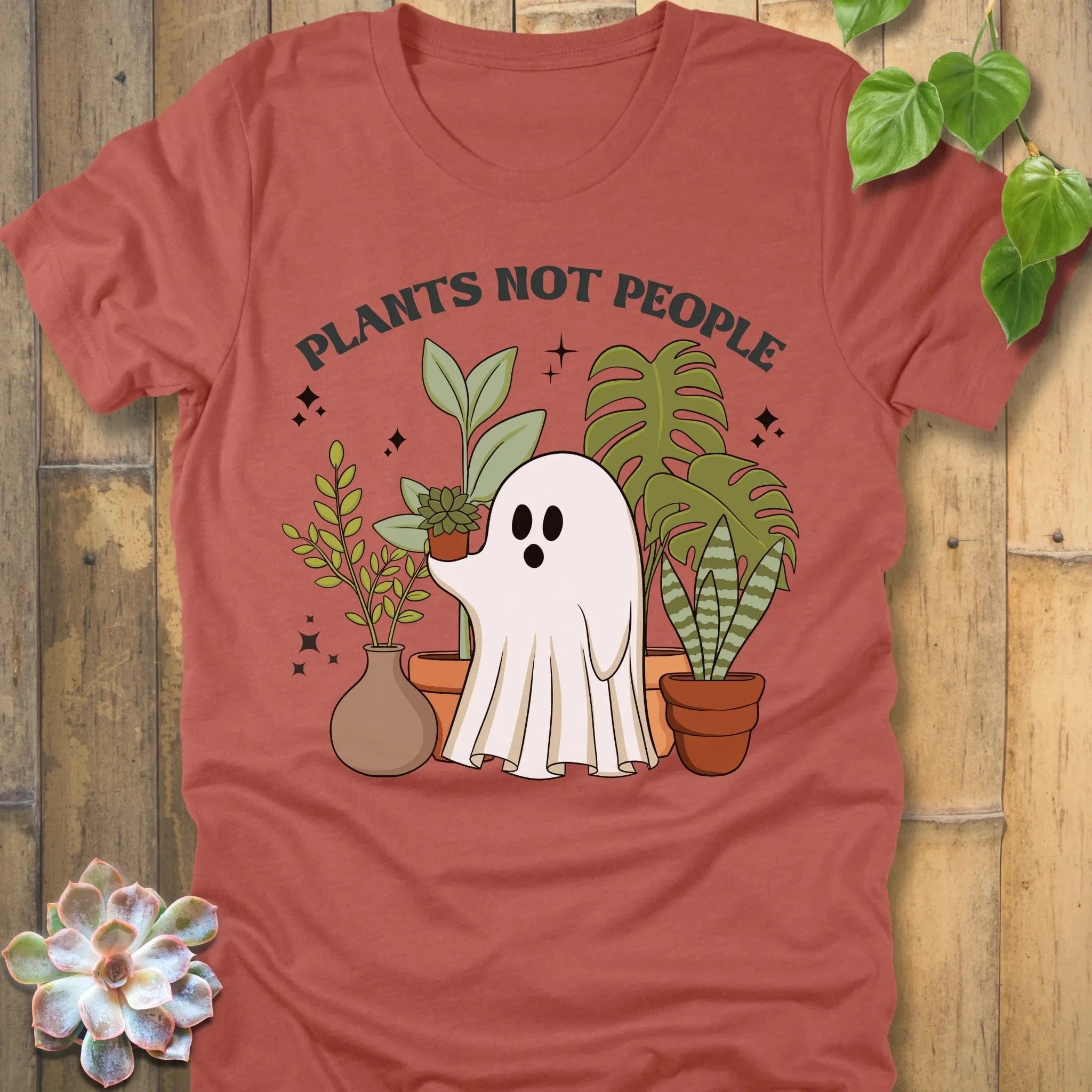 Heather Clay / S Plants Not People T-Shirt T-Shirt