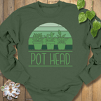 Military Green / S Pot Head Sweatshirt Sweatshirt