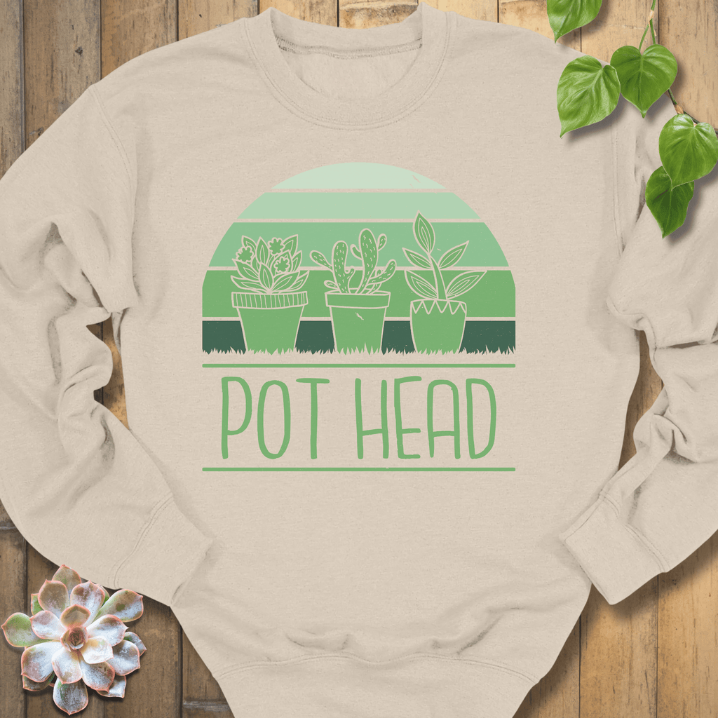 Sand / S Pot Head Sweatshirt Sweatshirt