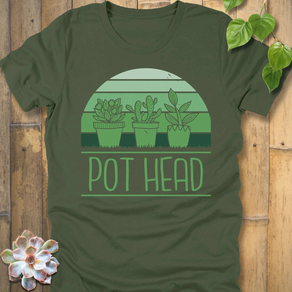 Military Green / S Pot Head T-Shirt T-Shirt