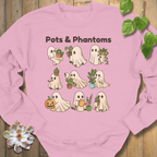 Light Pink / S Pots & Phantoms Sweatshirt Sweatshirt