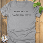 Athletic Heather / S Powered by - T-Shirt T-Shirt