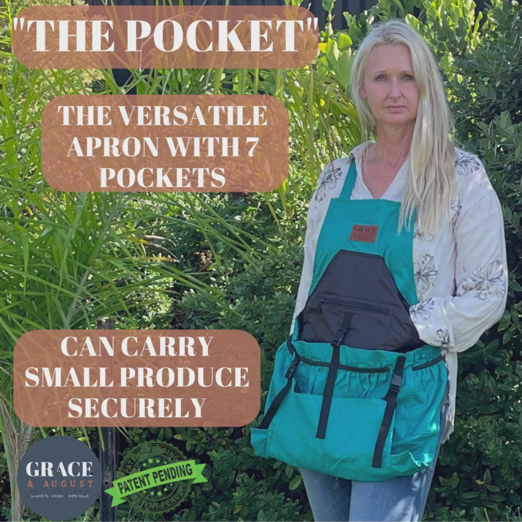 Gardening Apron with Pockets - three options