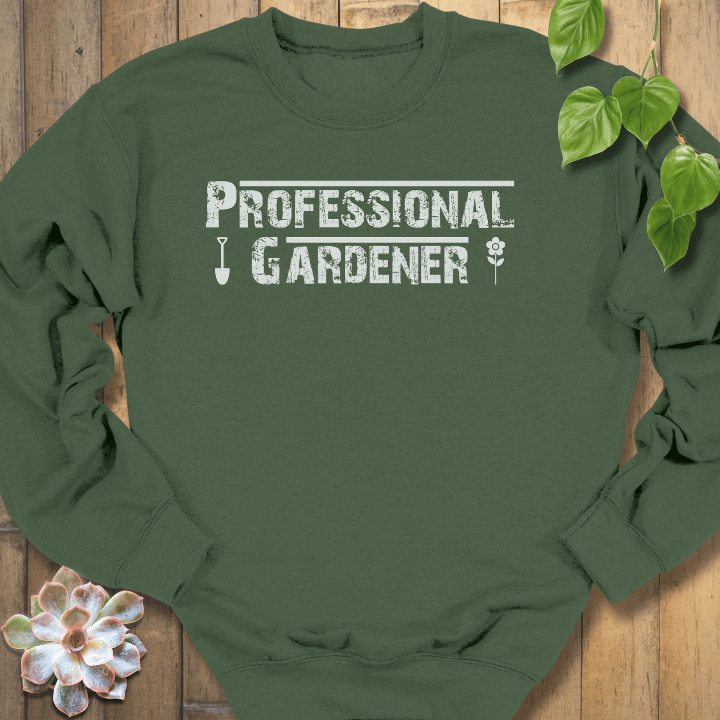 Military Green / S Professional Gardener Sweatshirt Sweatshirt