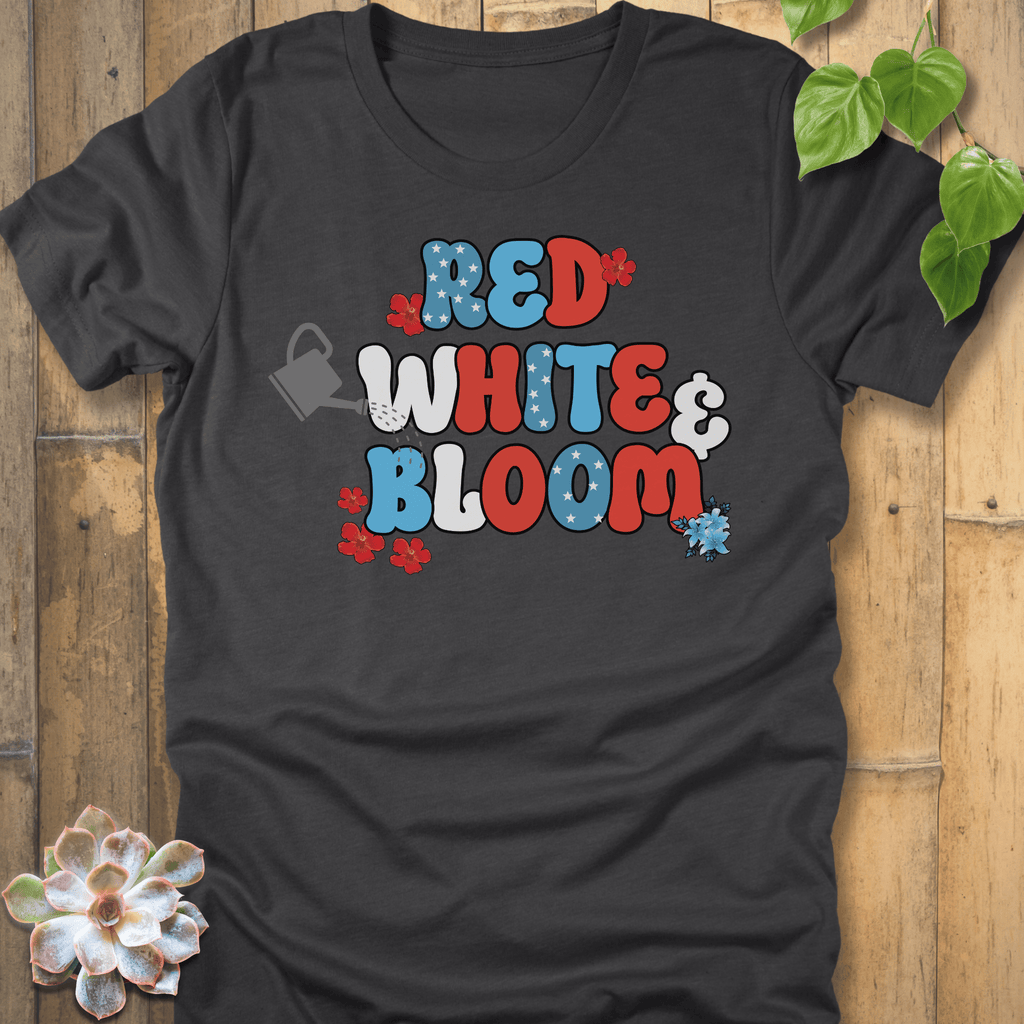 Dark Grey Heather / S Red, White & Bloom T-Shirt T-Shirt