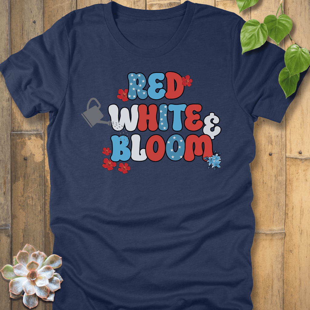 Heather Navy / S Red, White & Bloom T-Shirt T-Shirt