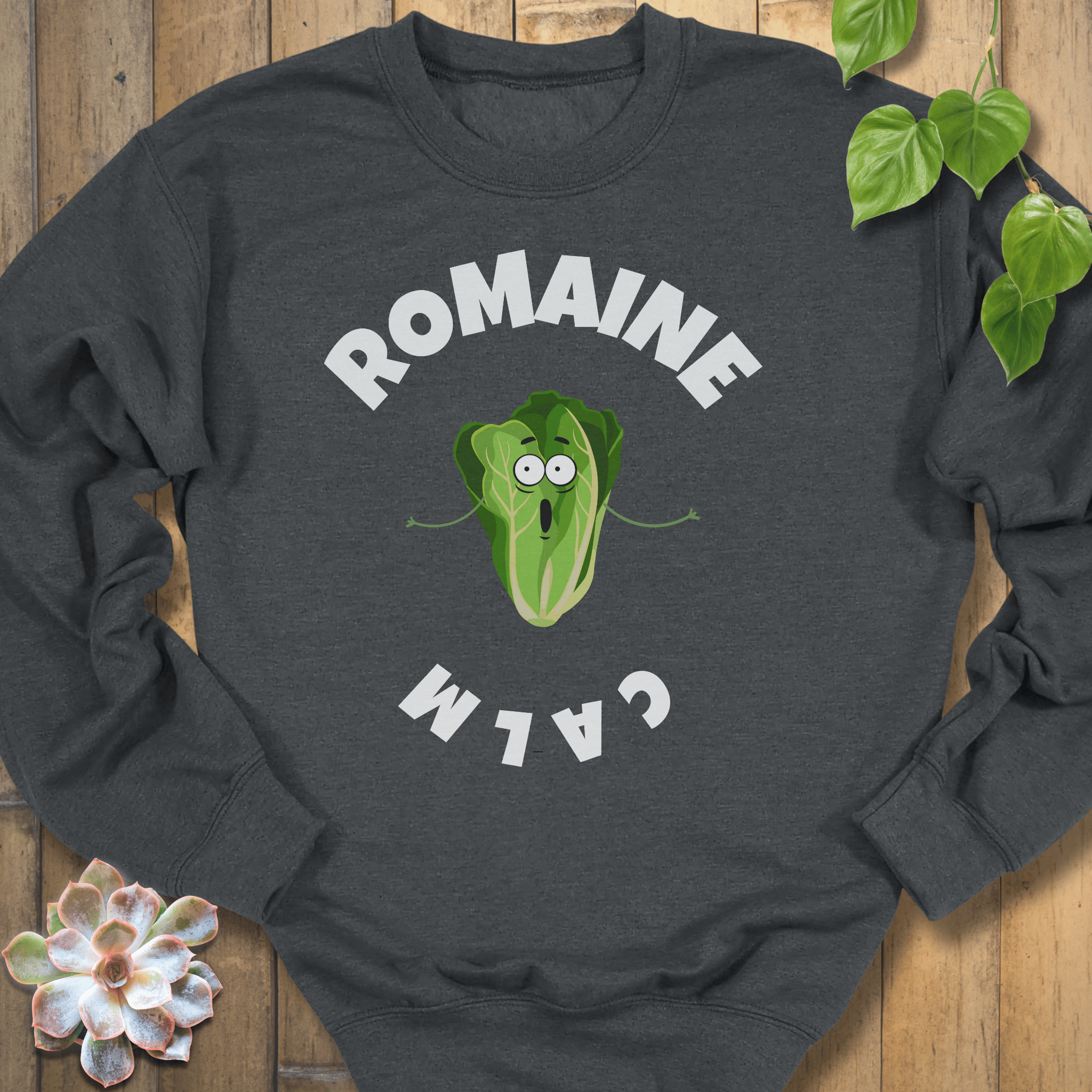 Dark Heather / S Romaine Calm Sweatshirt Sweatshirt