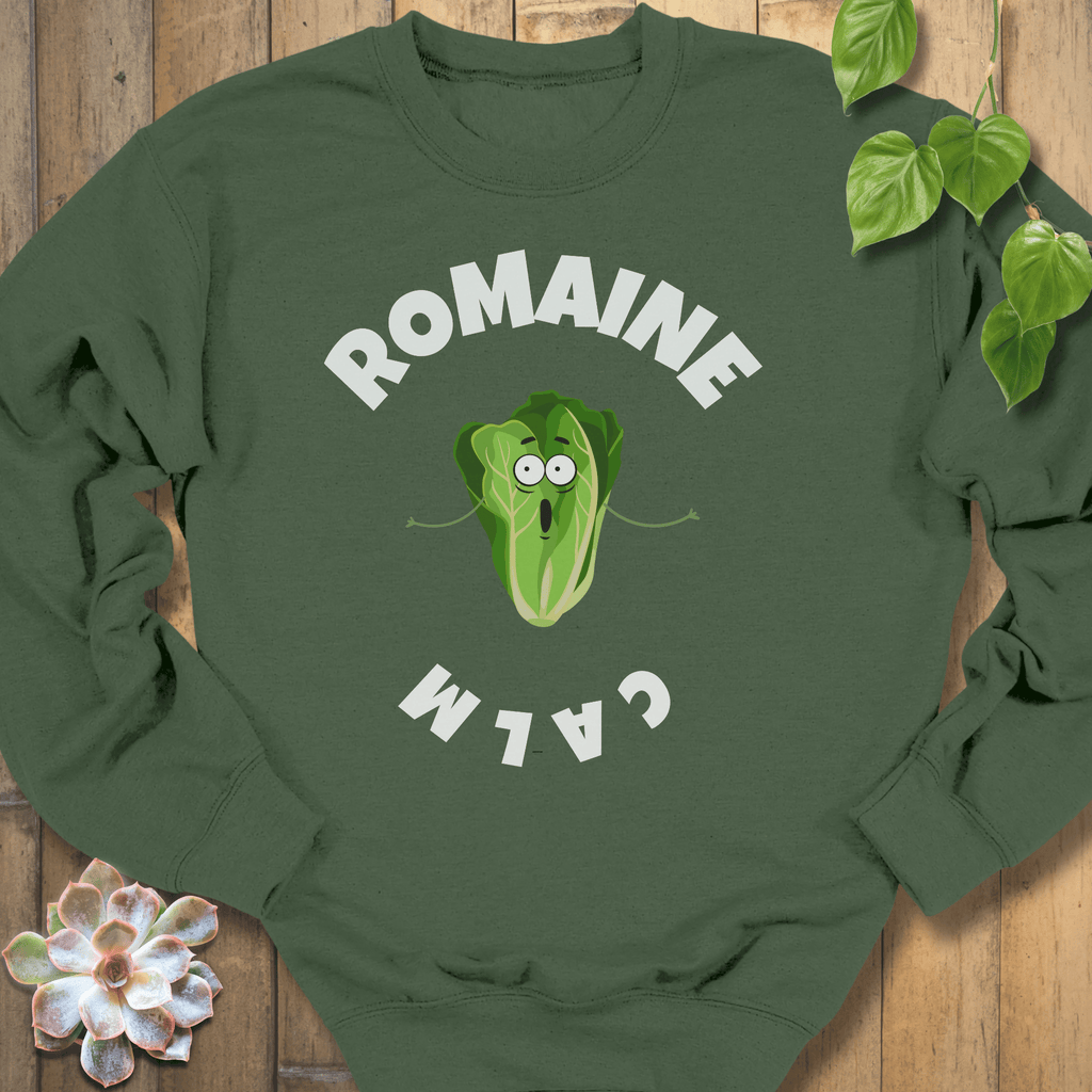 Military Green / S Romaine Calm Sweatshirt Sweatshirt