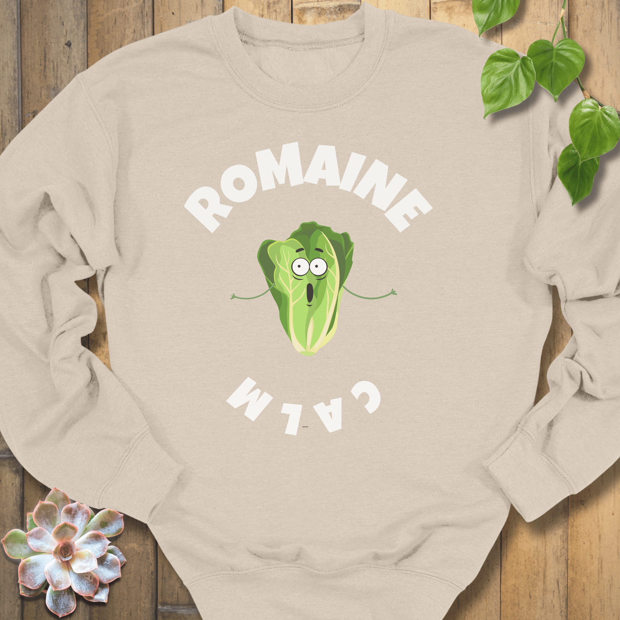 Sand / S Romaine Calm Sweatshirt Sweatshirt