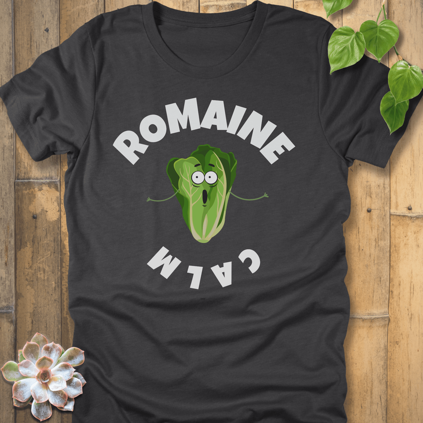 Dark Grey Heather / S Romaine Calm T-Shirt T-Shirt
