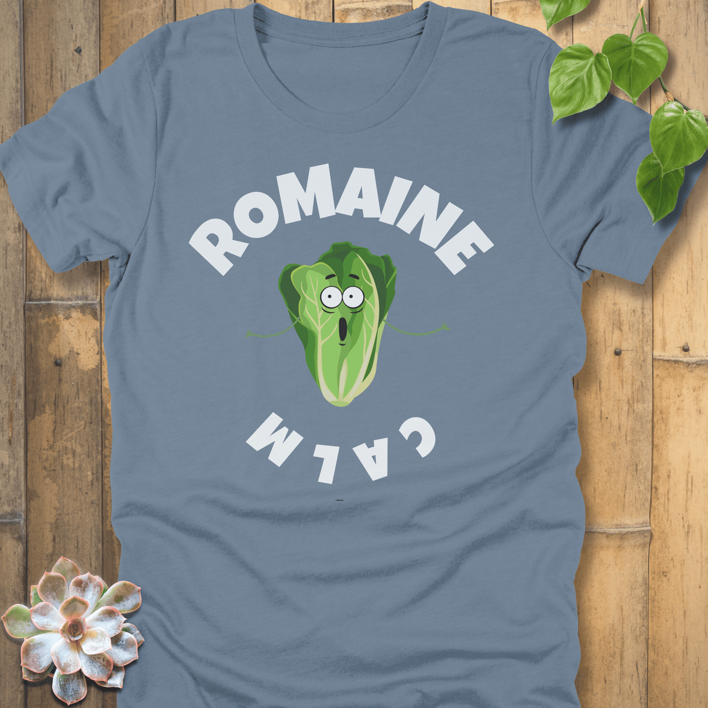Steel Blue / S Romaine Calm T-Shirt T-Shirt
