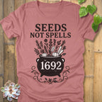Heather Mauve / S Seeds Not Spells T-Shirt T-Shirt