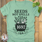 Heather Mint / S Seeds Not Spells T-Shirt T-Shirt