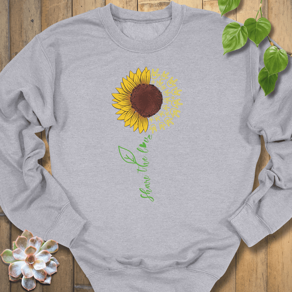 Sport Grey / S Share The Love Sweatshirt Sweatshirt