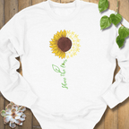 White / S Share The Love Sweatshirt Sweatshirt