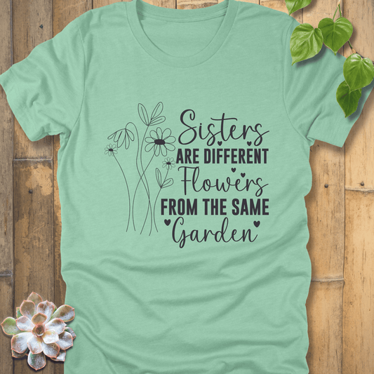 Heather Mint / S Sister's Are Different T-Shirt T-Shirt