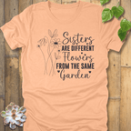 Heather Peach / S Sister's Are Different T-Shirt T-Shirt