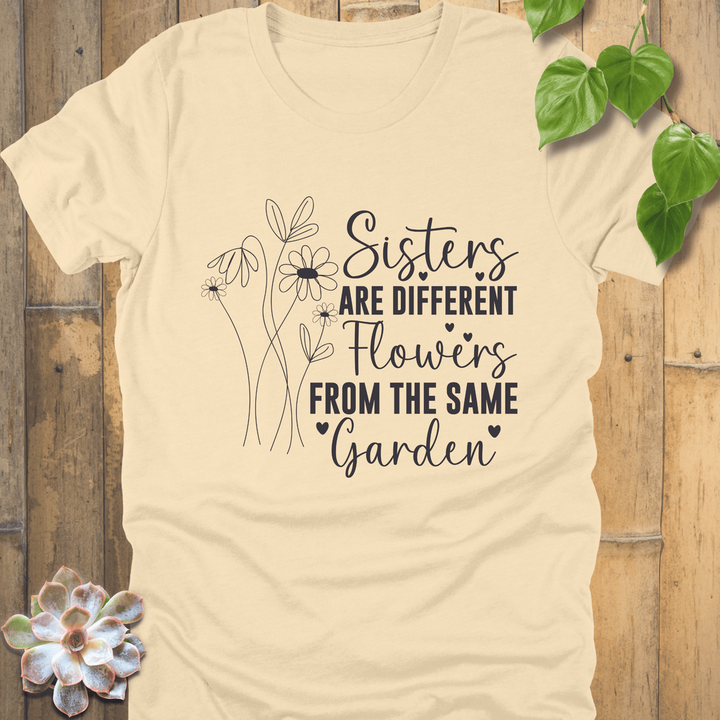 Soft Cream / S Sister's Are Different T-Shirt T-Shirt