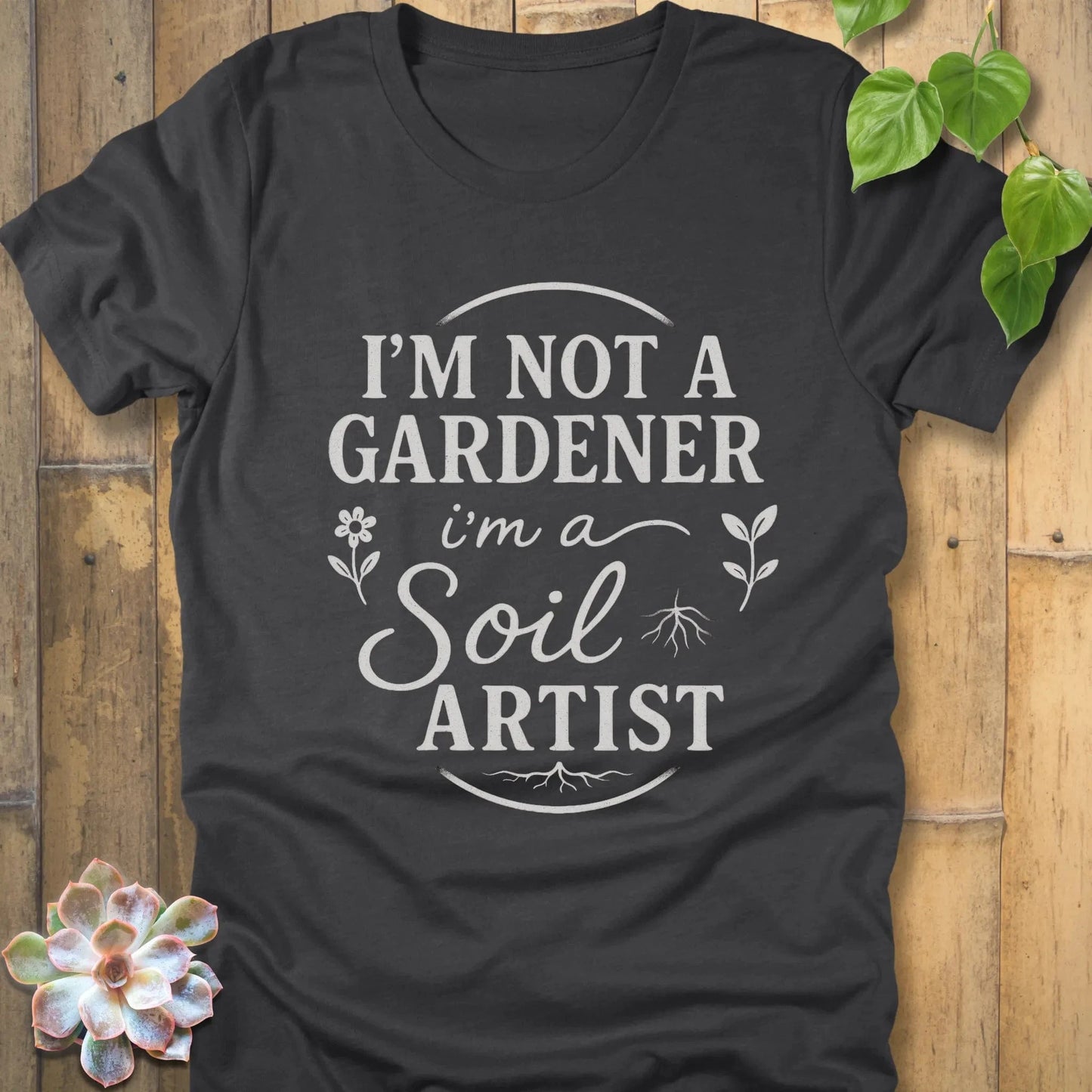 Dark Grey Heather / S Soil Artist T-Shirt T-Shirt