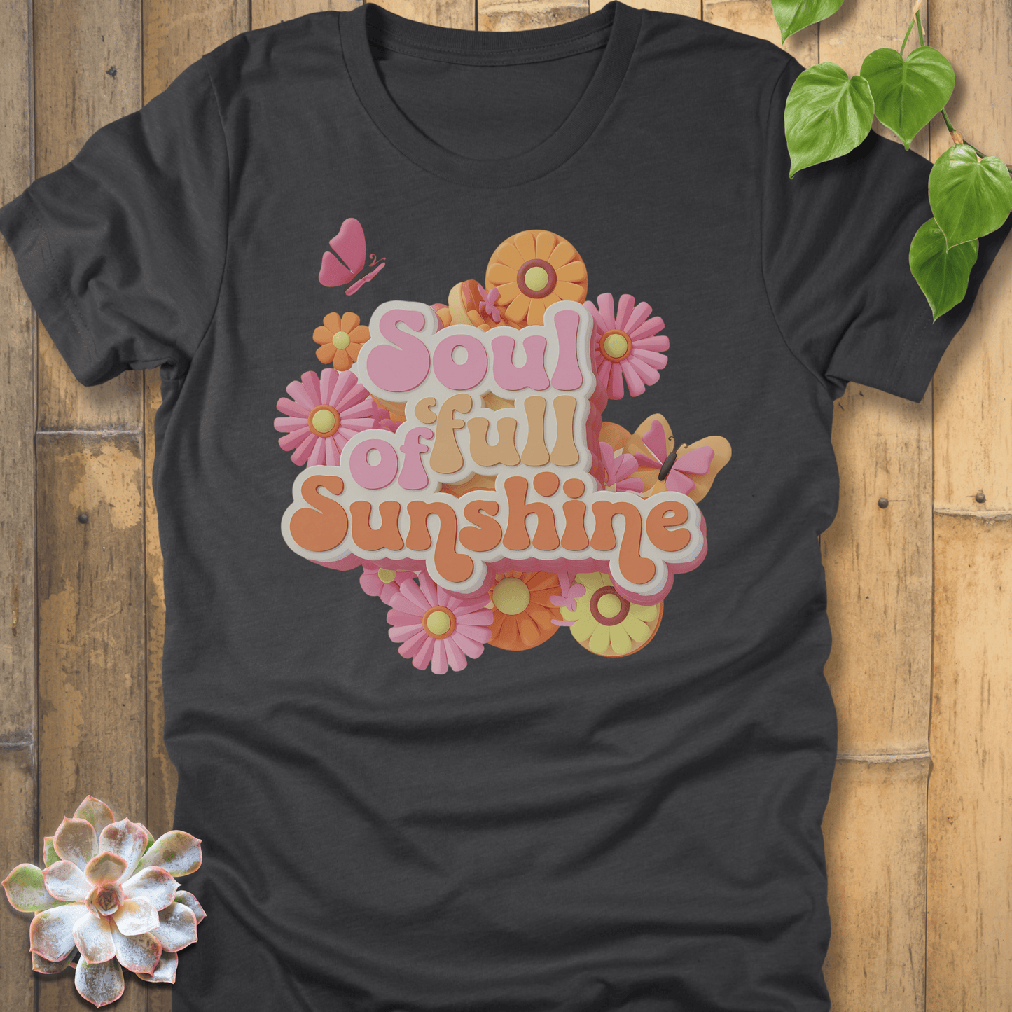 Dark Grey Heather / S Soul Full of Sunshine T-Shirt T-Shirt