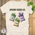 Natural / S Spooky Seeds Co. T-Shirt T-Shirt