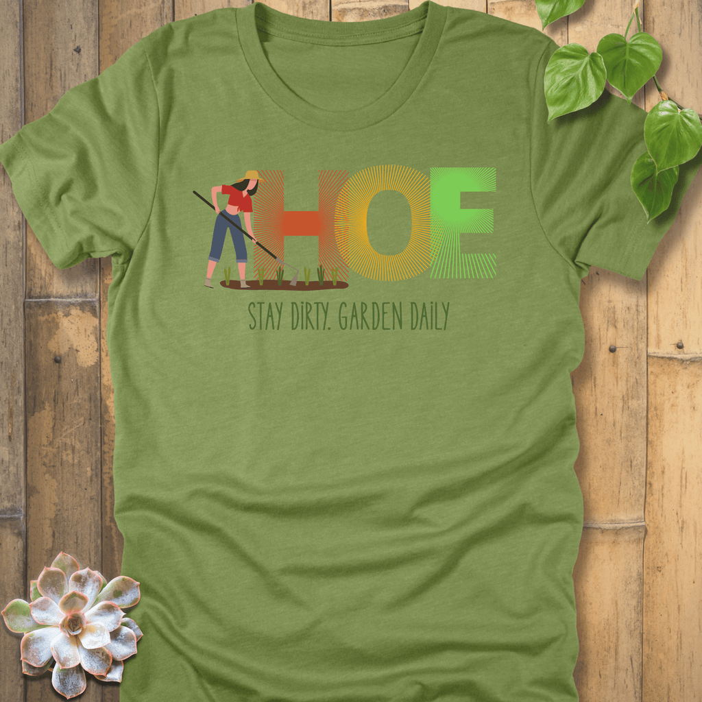 Heather Green / S Stay Dirty T-shirt T-Shirt