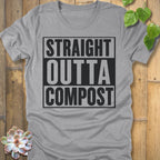 Athletic Heather / S Straight Out Of Compost T-Shirt T-Shirt