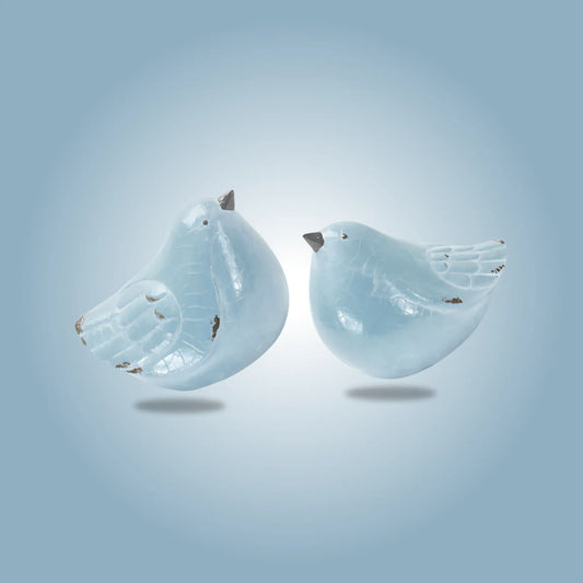 1 Terra Cotta Bird Figurines  Set of 4 Bird Figurine