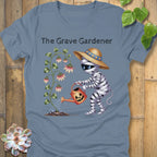 Steel Blue / S The Grave Gardener T-Shirt T-Shirt