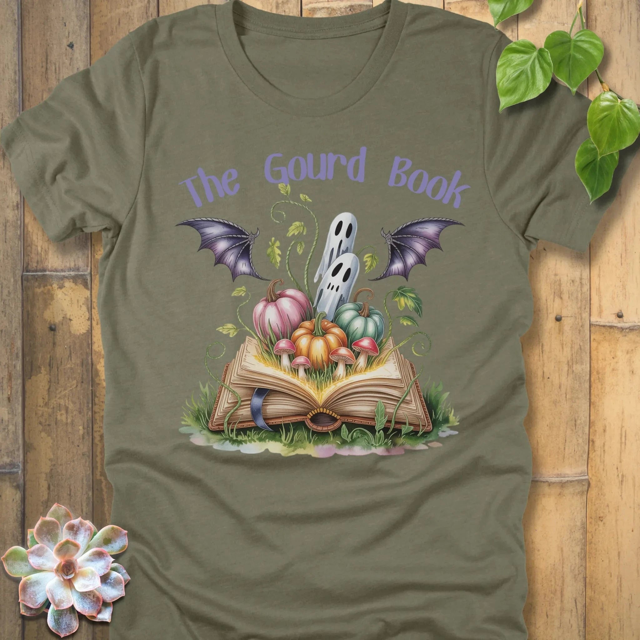 Heather Olive / S The Guard Book T-Shirt T-Shirt