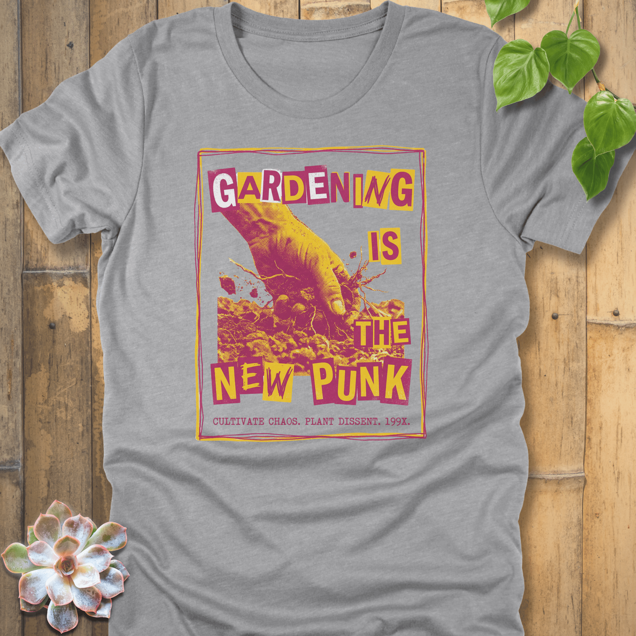 Athletic Heather / S The New Punk T-shirt T-Shirt